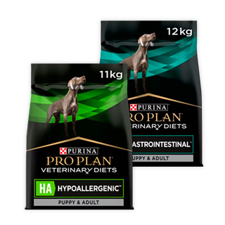 Pro Plan gamme d'aliments diététiques pour chiens