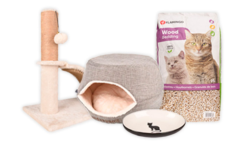 Flamingo gamme pour chats