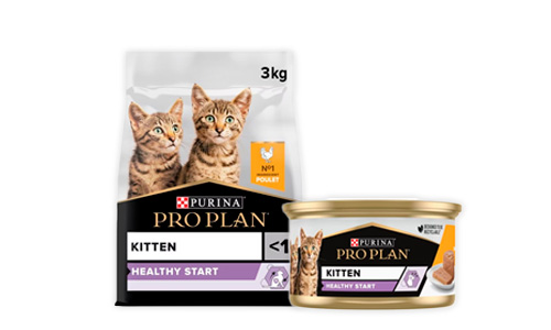 Pro Plan gamme d'aliments pour chatons