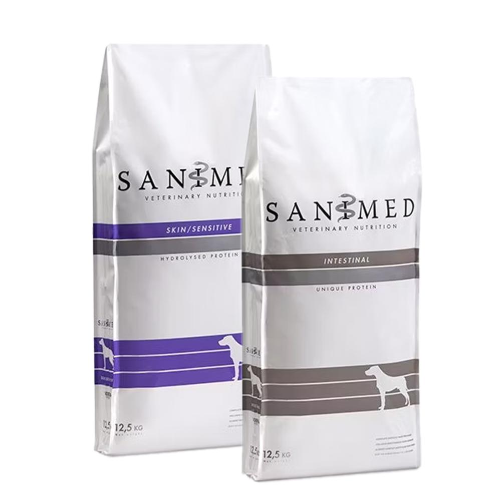 Sanimed gamme de nourriture diététique pour chiens