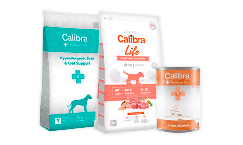 Calibra gamme pour chiens