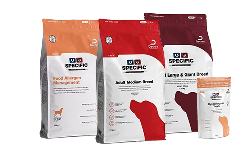 Specific assortiment voor honden