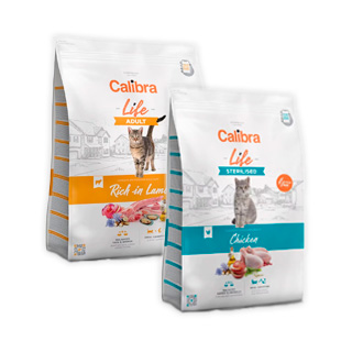 Calibra gamme d'aliments standard pour chats