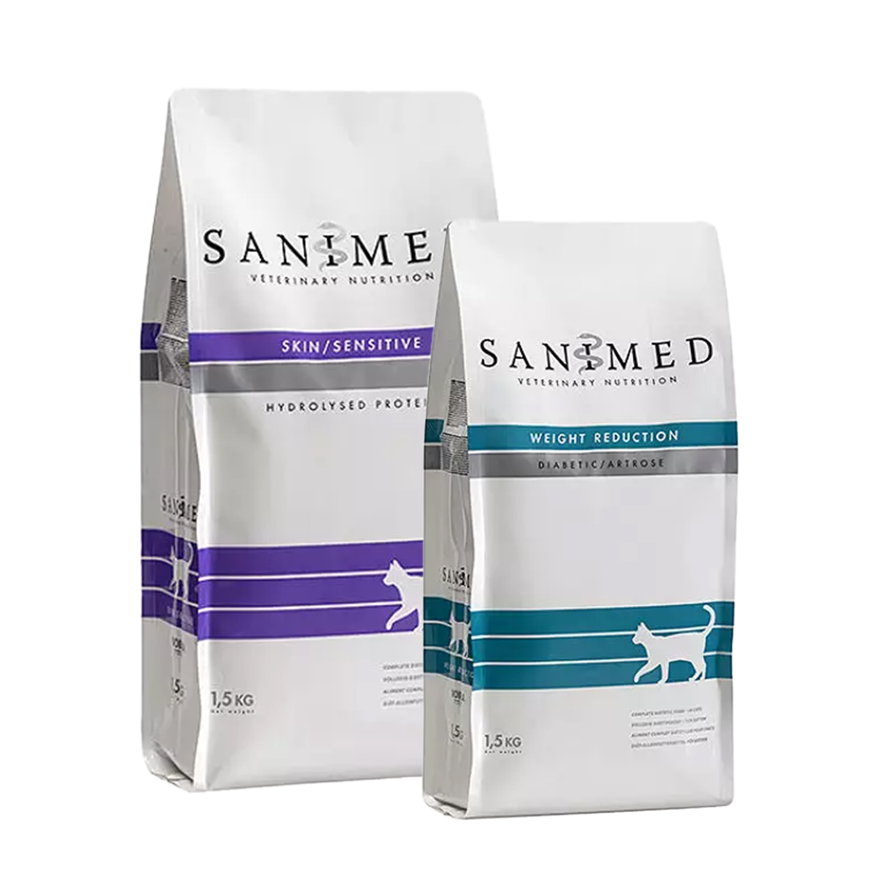 Sanimed gamme nourriture diététique pour chats