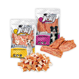 Calibra gamme de friandises pour chiens